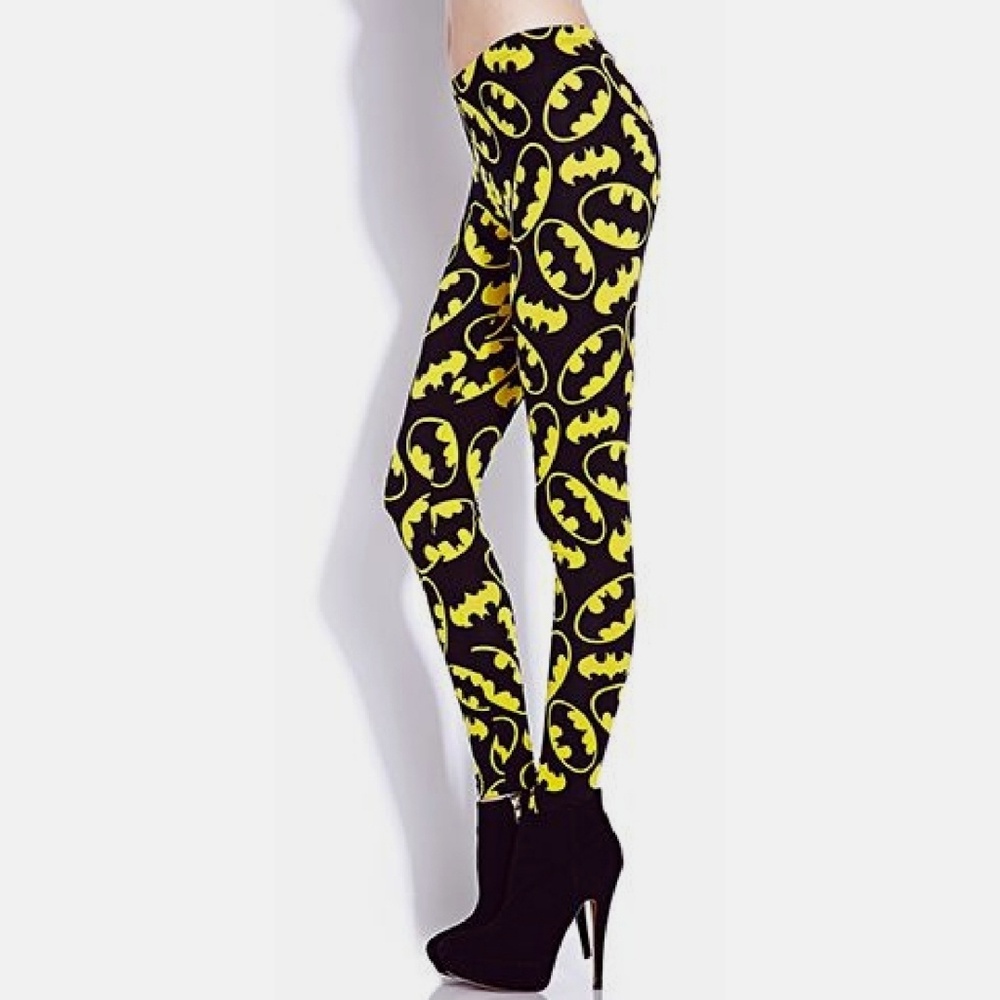 Forever 21 Bats & Cats Collection Batman leggings